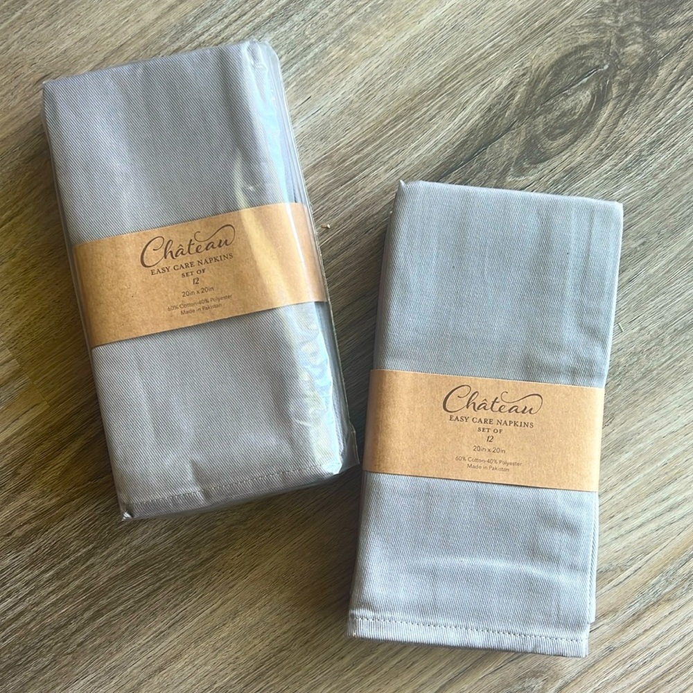 Chateau Easycare Napkins Set of 12